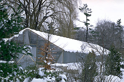 Winter storage house